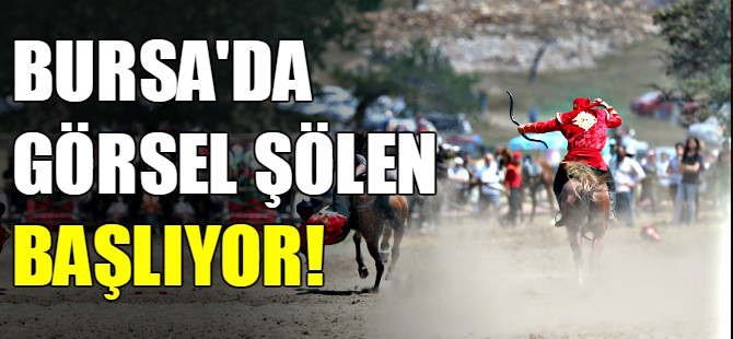 Bursa'da görsel şölen başlıyor
