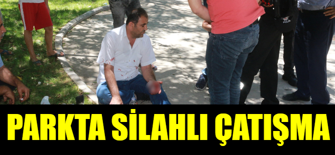 Parkta silahlı çatışma