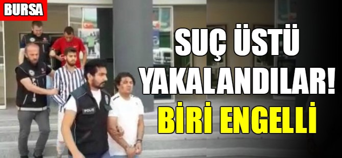 Engelli uyuşturucu taciri suç üstü yakalandı