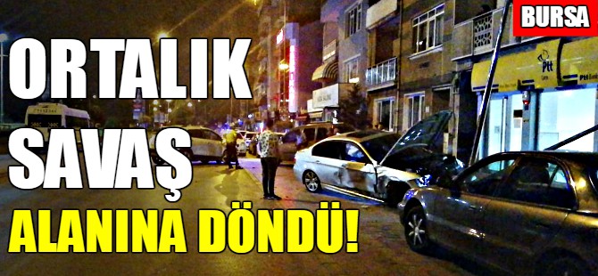 Kaza sonrası ortalık savaş alanına döndü