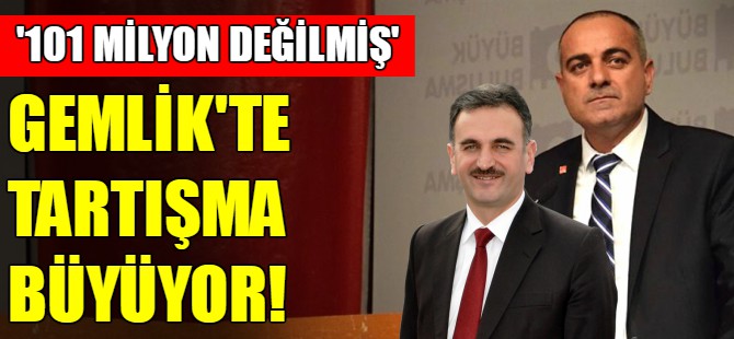Gemlik Belediyesi'nde borç tartışması büyüyor!