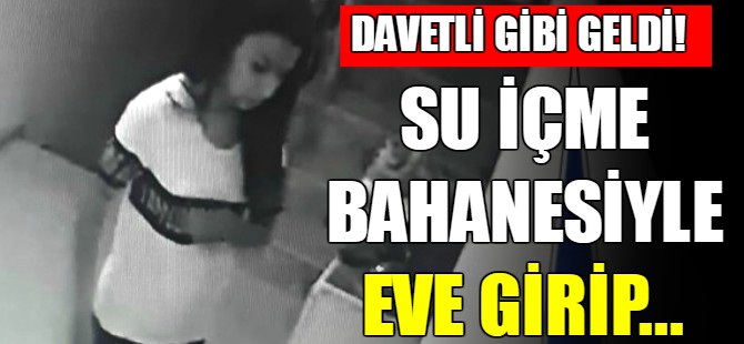 Davetli gibi geldiği düğün evini soydu!