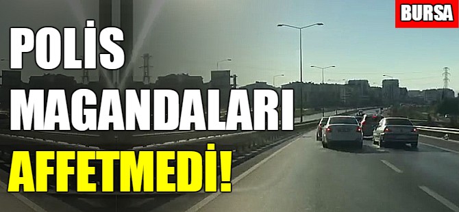 Bursa'da trafik magandaları!