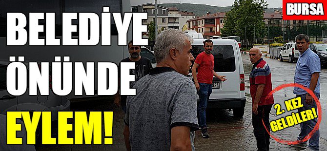 Gemlik'te izinsiz eylem!