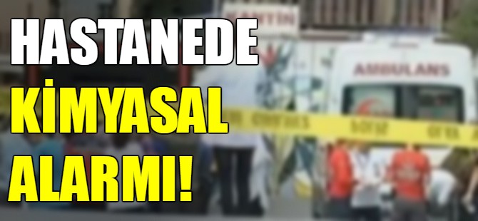 Ankara'da kimyasal alarmı!