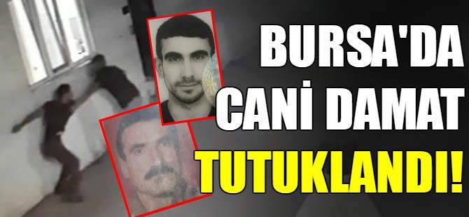 Bursa'da dehşet saçan damat tutuklandı