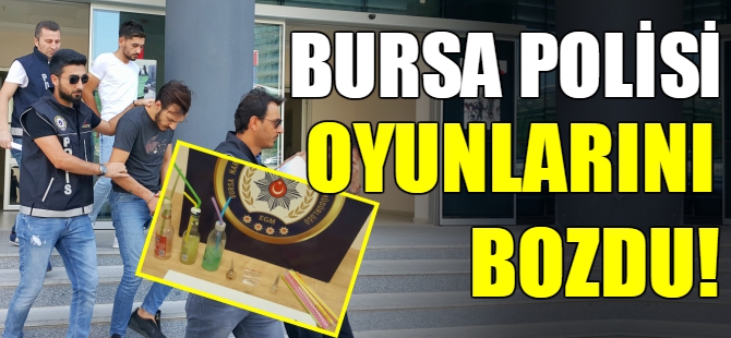 Bursa'da narkotik operasyonunda 5 gözaltı