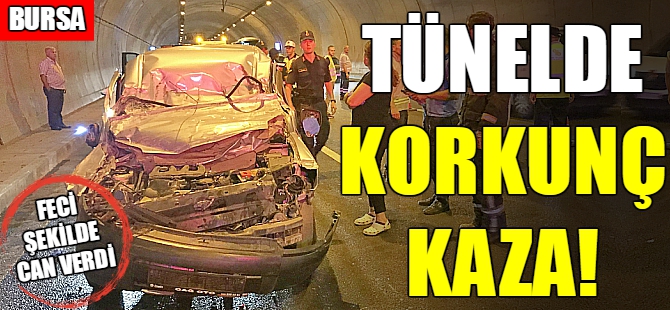 Bursa'da korkunç kaza!