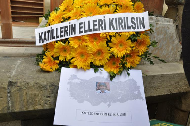 Patlamada hayatını kaybeden Kürklü, toprağa verildi