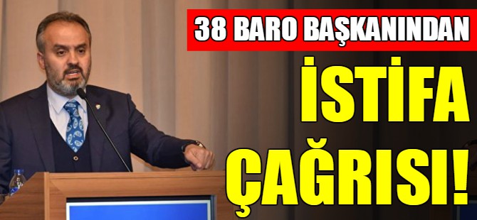 Baro başkanlarından Aktaş'a istifa çağrısı