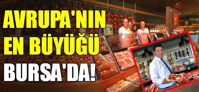 Avrupa’nın en büyük köfte fabrikası Bursa’da