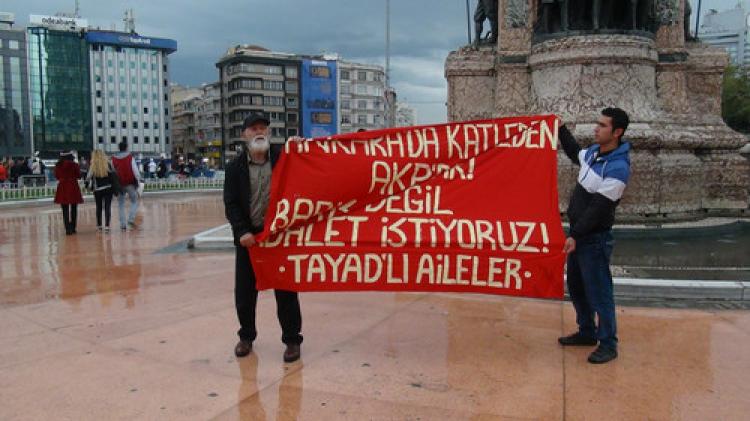Ankara protestosuna gözaltı
