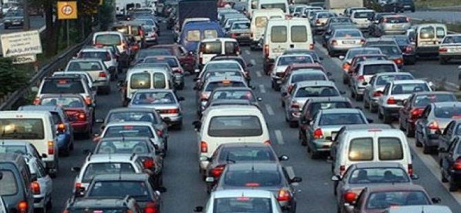 Tatil bitti trafik başladı