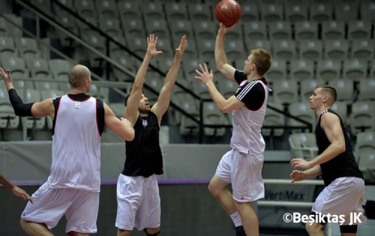 Beşiktaş Sompo Japan, Lietuvos Rytas maçının hazırlıklarına başladı