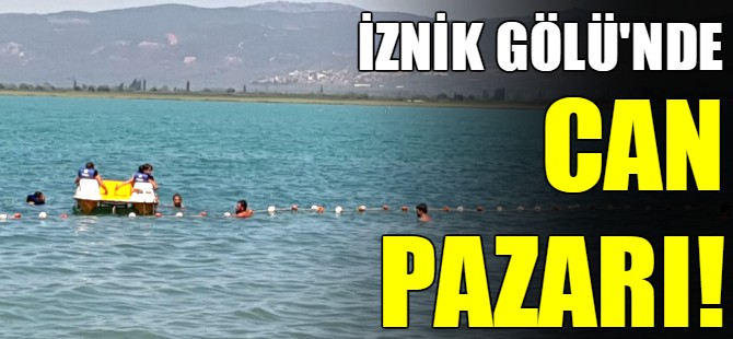 İznik Gölü'nde ölümden döndü!