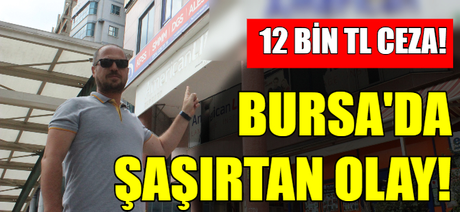 Bursa'da şaşırtan olay!