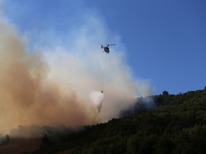 Yenişehir'deki orman yangınında yeni gelişme