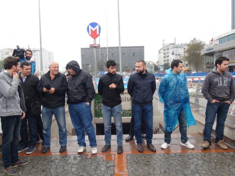 Taksim metrosu kapatıldı