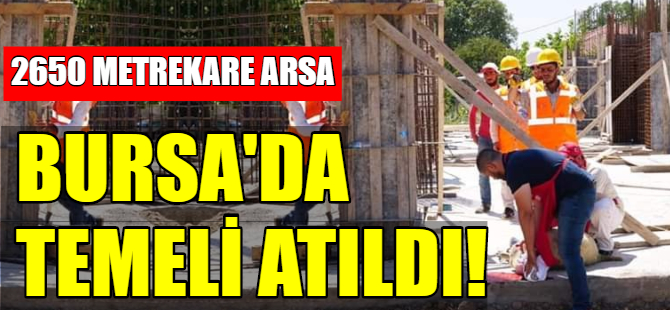Mekke Camii’nin temeli atıldı