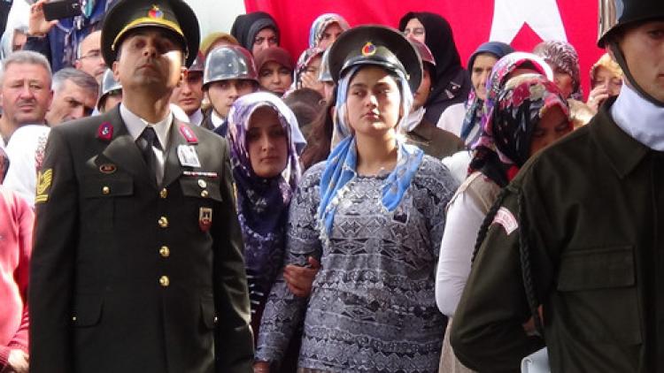 Aksaray, şehidini toprağa verdi