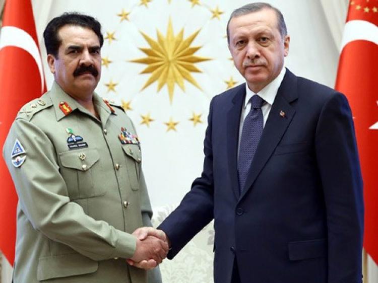 Erdoğan,  Şerif ile görüştü