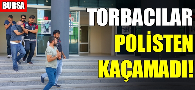 Bursa'da narkotik polisinden baskın
