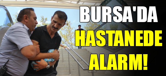 Bursa'da gerçeğini aratmayan tatbikat!