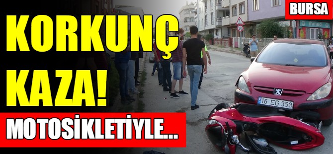 Bursa'da korkunç kaza!