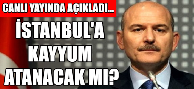 İstanbul'a kayyum atanacak mı?