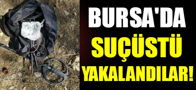 Bursa'da define arayanlara suçüstü