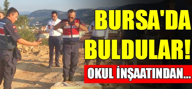 Bursa'da bulundu!