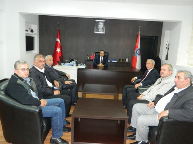 Şoförler odasından Küçük'e ziyaret