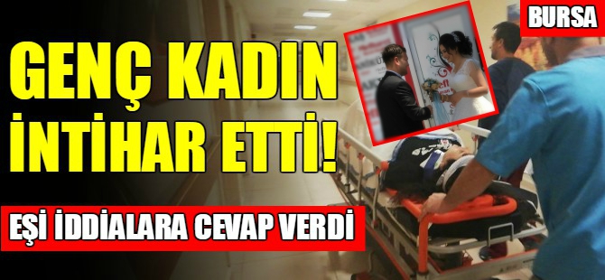 Bursa'da 3. kattan atladı!