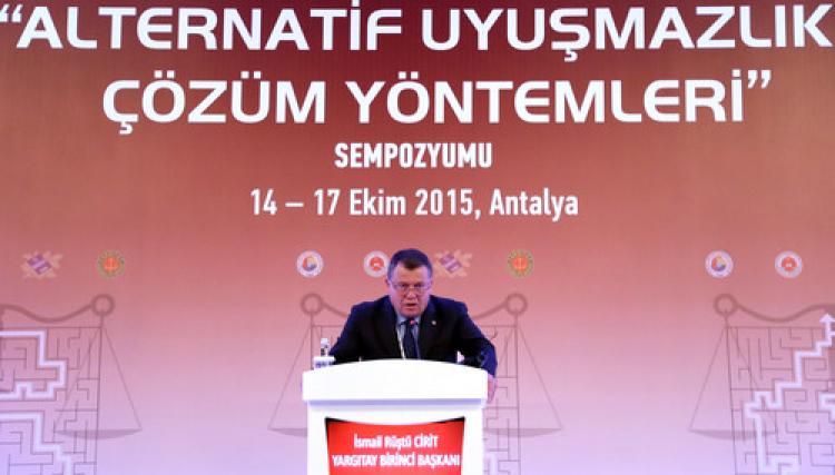 Yargıtay Başkanı Cirit: Yargı S.O.S veriyor