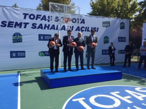 Bursa'ya 50 basketbol sahası