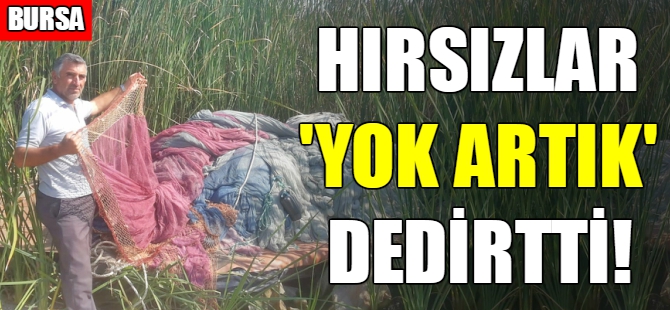 Bursa'da hırsızlar bunu da yaptı!
