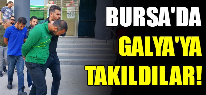 Bursa'da uyuşturucu baskını!