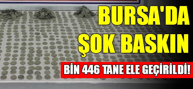 Bursa'da baskın! Suçüstü yakalandılar