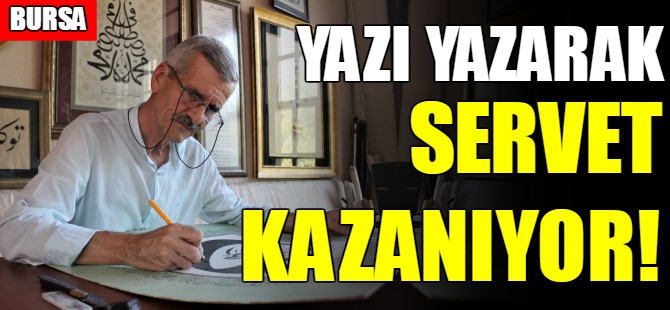 Yazı yazarak servet kazanıyor!