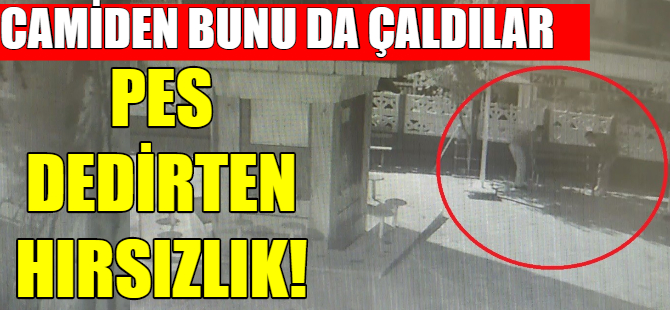 Camiden bank çaldılar