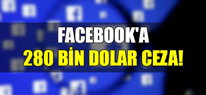 Facebook’a ceza!