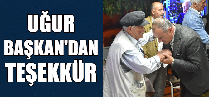 Başkan Sertaslan'dan teşekkür