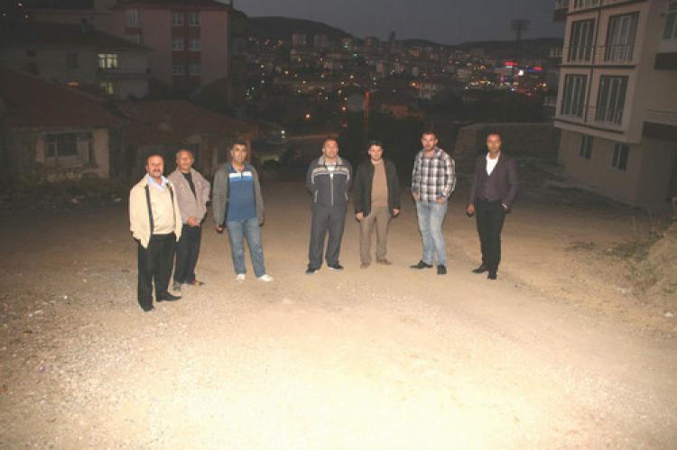 Yozgat’ta mahalle sakinlerinin yol tepkisi