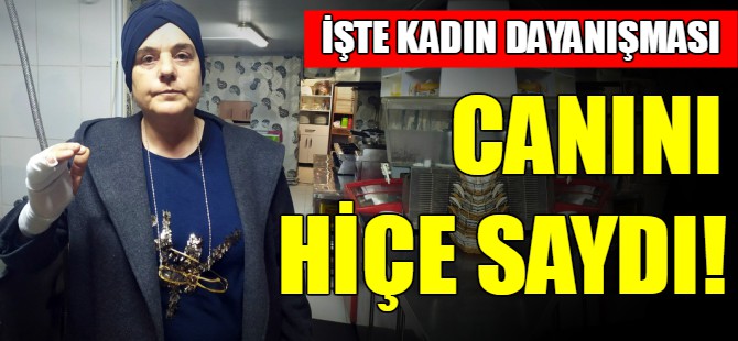 İşte kadın dayanışması