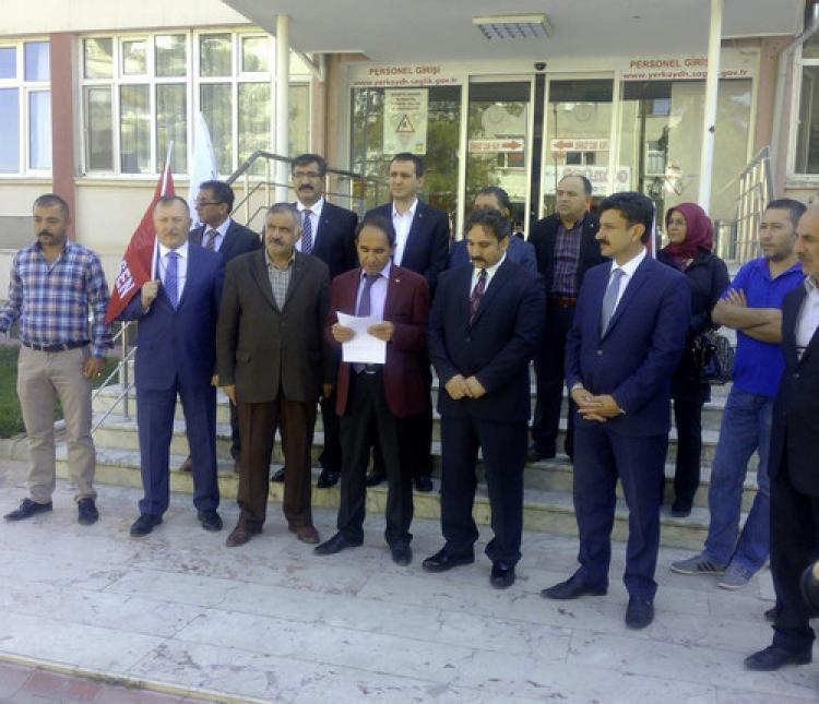 Latif Karagöz: Devlet hastanesi yönetimi personel ayrımcılığı yapıyor