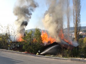 Bursa'da yangın!