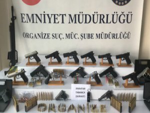 Bursa'da silah operasyonu