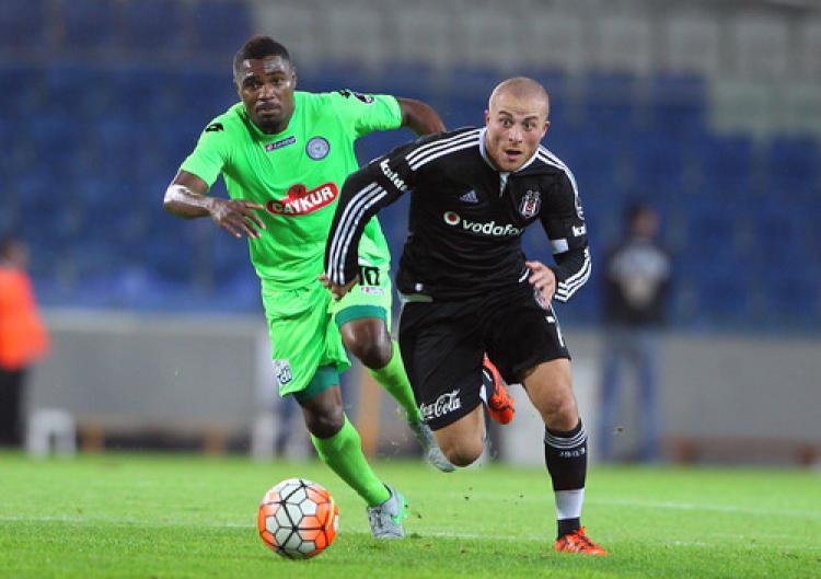 Beşiktaş: 0 - Çaykur Rizespor: 0 (İlk yarı)