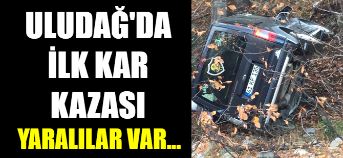 Uludağ'da kaza