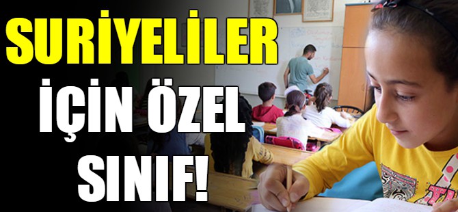 Suriyeli öğrenciler için 'uyum sınıfları' açıldı
